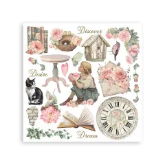 Stamperia - Rub-on Assortment - House of Roses