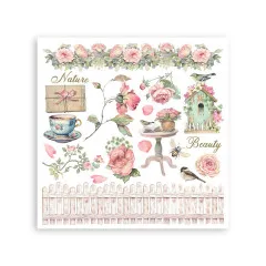 Stamperia - Rub-on Assortment - House of Roses