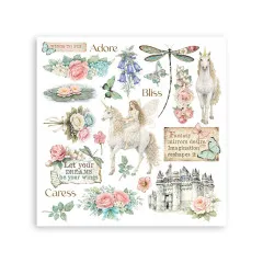 Stamperia - Rub-on Assortment - Wonderland
