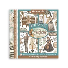 Stamperia - Rub-on Assortment - Symphony by Sara Alcobendas