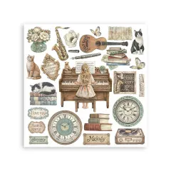 Stamperia - Rub-on Assortment - Symphony by Sara Alcobendas