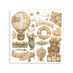 Stamperia - Rub-on Assortment - Cozy Family