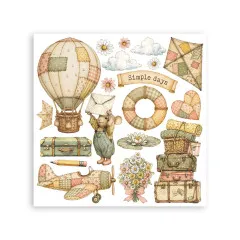 Stamperia - Rub-on Assortment - Cozy Family