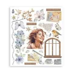 Stamperia - Rub-on Assortment - Secret Diary