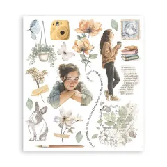 Stamperia - Rub-on Assortment - Secret Diary