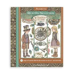 Stamperia - Rub-on Assortment - Gardens of Time by Antonis Tzanidakis