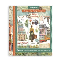 Stamperia - Rub-on Assortment - Art of Travelling