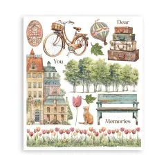 Stamperia - Rub-on Assortment - Art of Travelling