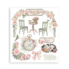 Stamperia - Rub-on Assortment - House of Roses