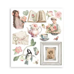 Stamperia - Rub-on Assortment - House of Roses