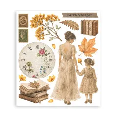 Stamperia - Rub-on Assortment - Flowers and Poems