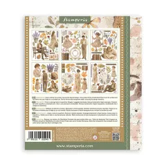 Stamperia - Rub-on Assortment - Flowers and Poems