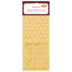 Stamperia - Vintage Golden Transfer - Backgrounds
