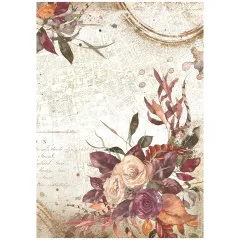 Stamperia Rice Paper - Our Way - Bouquet