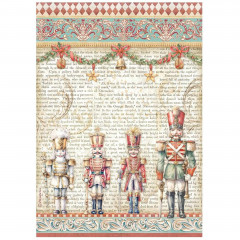 Stamperia Rice Paper - The Nutcracker - Soldiers