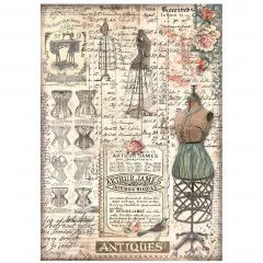 Brocante Antiques - A4 Rice Paper Selection