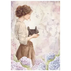 Stamperia A6 Mini Rice Paper - Quiet Days