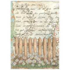 Stamperia A6 Mini Rice Paper - Daisy Art