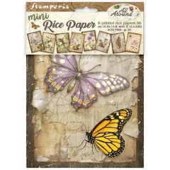 Stamperia A6 Mini Rice Paper - All Around