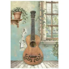 Stamperia A6 Mini Rice Paper - Symphony by Sara Alcobendas