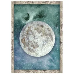 Stamperia A6 Mini Rice Paper - Cosmos by Cristina Radovan