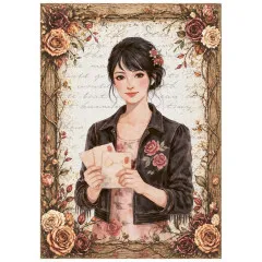 Stamperia A6 Mini Rice Paper - Our Way