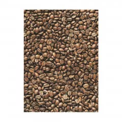 Stamperia A6 Rice Paper - Coffee and Chocolate - Backgrounds