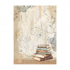 Stamperia A6 Rice Paper - Secret Diary - Backgrounds