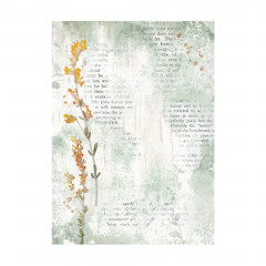 Stamperia A6 Rice Paper - Secret Diary - Backgrounds