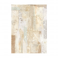 Stamperia A6 Rice Paper - Secret Diary - Backgrounds