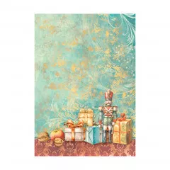 Stamperia A6 Rice Paper - The Nutcracker - Backgrounds