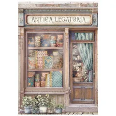 Stamperia A6 Rice Paper - Venice City of Art - Backgrounds