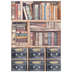 Stamperia A6 Rice Paper - Venice City of Art - Backgrounds