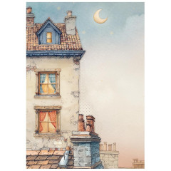 Stamperia A6 Rice Paper - Family - Backgrounds