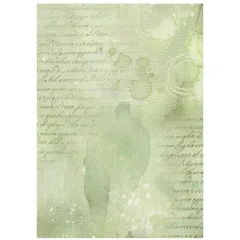 Stamperia A6 Rice Paper - Daisy Art - Backgrounds