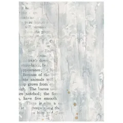 Stamperia A6 Rice Paper - Secret Diary - Backgrounds
