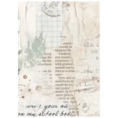 Stamperia A6 Rice Paper - Secret Diary - Backgrounds