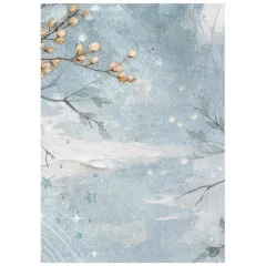 Stamperia A6 Rice Paper - Secret Diary - Backgrounds