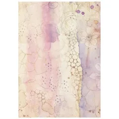 Stamperia A6 Rice Paper - All Around - Backgrounds