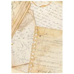 Stamperia A6 Rice Paper - All Around - Backgrounds