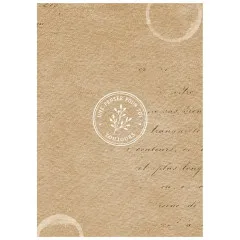 Stamperia A6 Rice Paper - Flowers and Poems - Backgrounds
