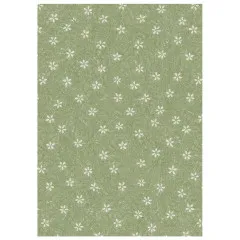 Stamperia A6 Rice Paper - Cozy Family - Backgrounds