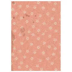 Stamperia A6 Rice Paper - Cozy Family - Backgrounds