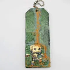 Katy Sue Designs - Silicone Mould - Riveted Metal Plate