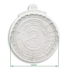 Katy Sue Designs - Silicone Mould - Medium Log Slice