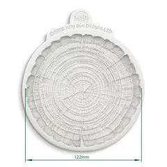 Katy Sue Designs - Silicone Mould - Medium Log Slice