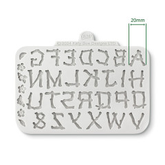 Katy Sue Designs - Silicone Mould - Twig Alphabet