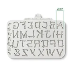 Katy Sue Designs - Silicone Mould - Twig Alphabet