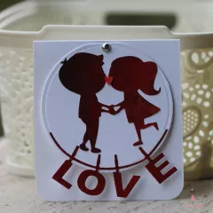 Dress My Craft - Cutting Dies - Kissing Boy & Girl