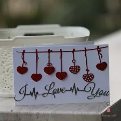 Dress My Craft - Cutting Dies - Hanging Hearts